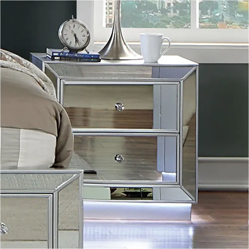 Cm7417sv-n Furniture Of America Belladonna Bedroom Furniture Nightstand