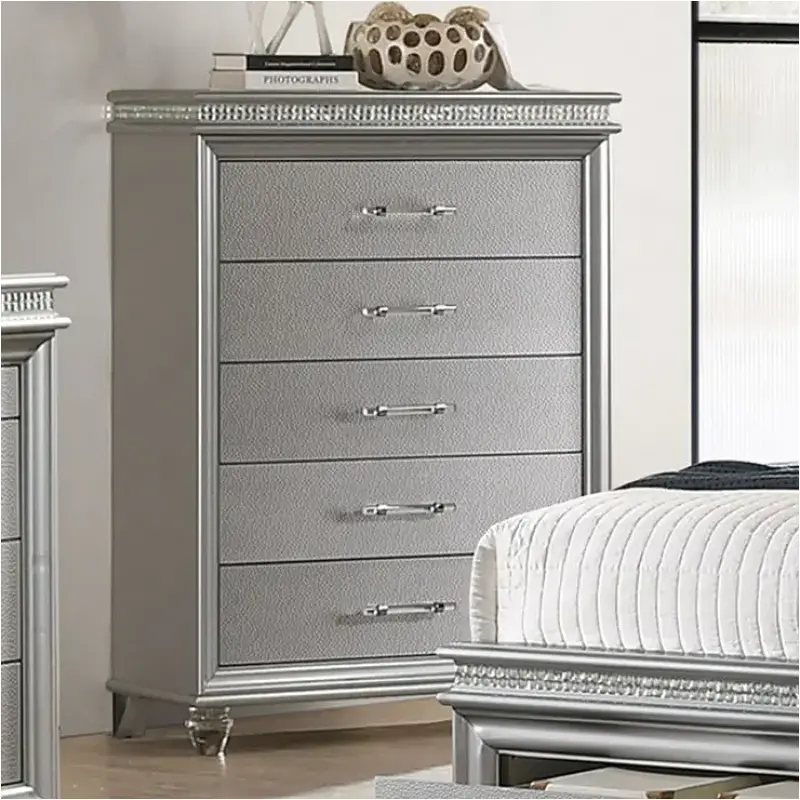 Cm7899sv-c Furniture Of America Maddie Bedroom Furniture Chest