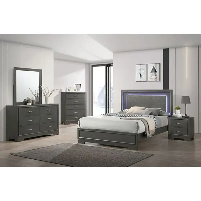 Cm7416gy-q Furniture Of America Alison Bedroom Furniture Bed