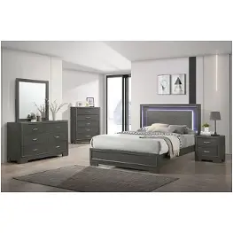 Cm7416gy-q Furniture Of America Alison Bedroom Furniture Bed