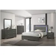 Cm7416gy-q Furniture Of America Alison Bedroom Furniture Bed