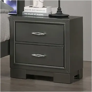 Cm7416gy-n Furniture Of America Alison Bedroom Furniture Nightstand