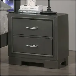Cm7416gy-n Furniture Of America Alison Bedroom Furniture Nightstand