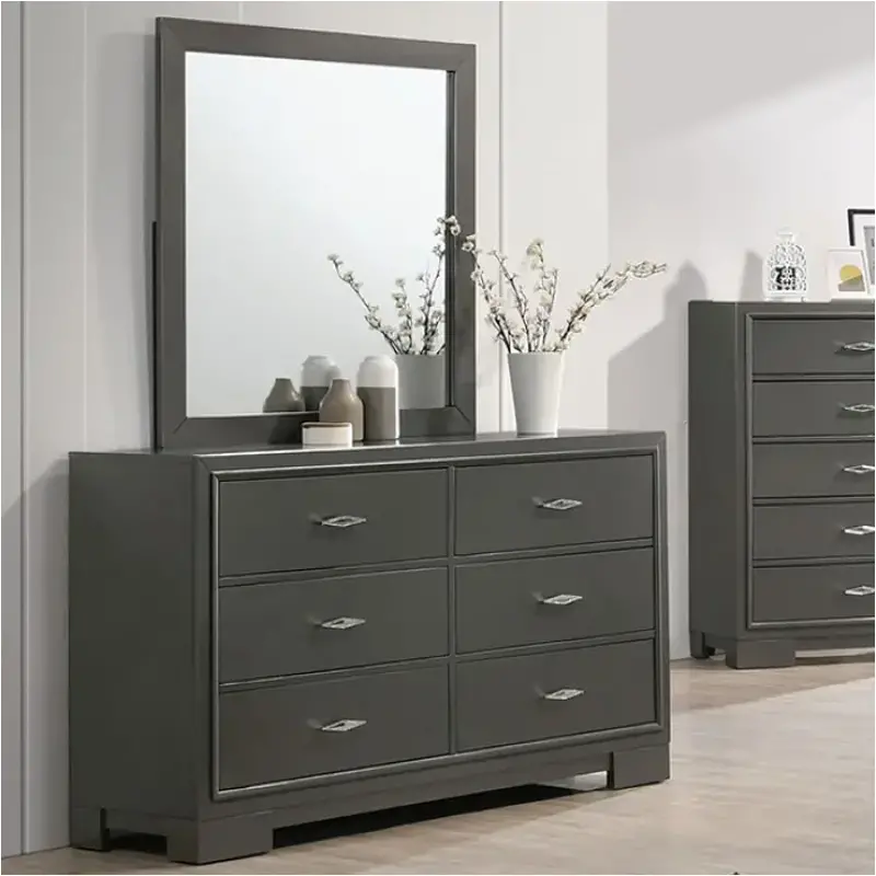 Cm7416gy-d Furniture Of America Alison Bedroom Furniture Dresser