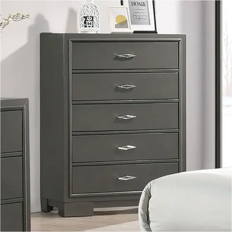 Cm7416gy-c Furniture Of America Alison Bedroom Furniture Chest