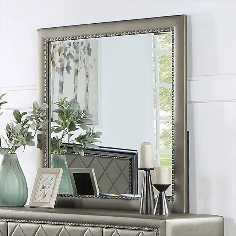 Foa7224m Furniture Of America Xandria Bedroom Furniture Mirror