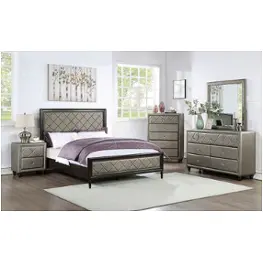 Foa7224ex-q Furniture Of America Xandria Bedroom Furniture Bed
