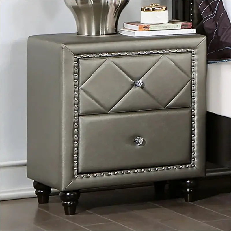 Foa7224ex-n Furniture Of America Xandria Bedroom Furniture Nightstand