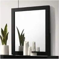 Foa7038bk-m Furniture Of America Magdeburg Bedroom Furniture Mirror
