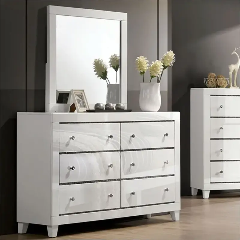 Foa7038wh-d Furniture Of America Magdeburg Bedroom Furniture Dresser