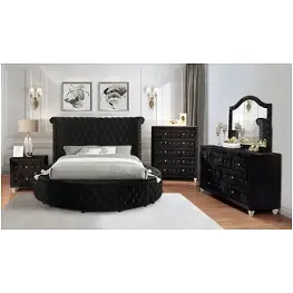 Cm7178bk-q Furniture Of America Sansom Bedroom Furniture Bed