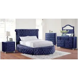 Cm7178bl-ck Furniture Of America Sansom Bedroom Furniture Bed