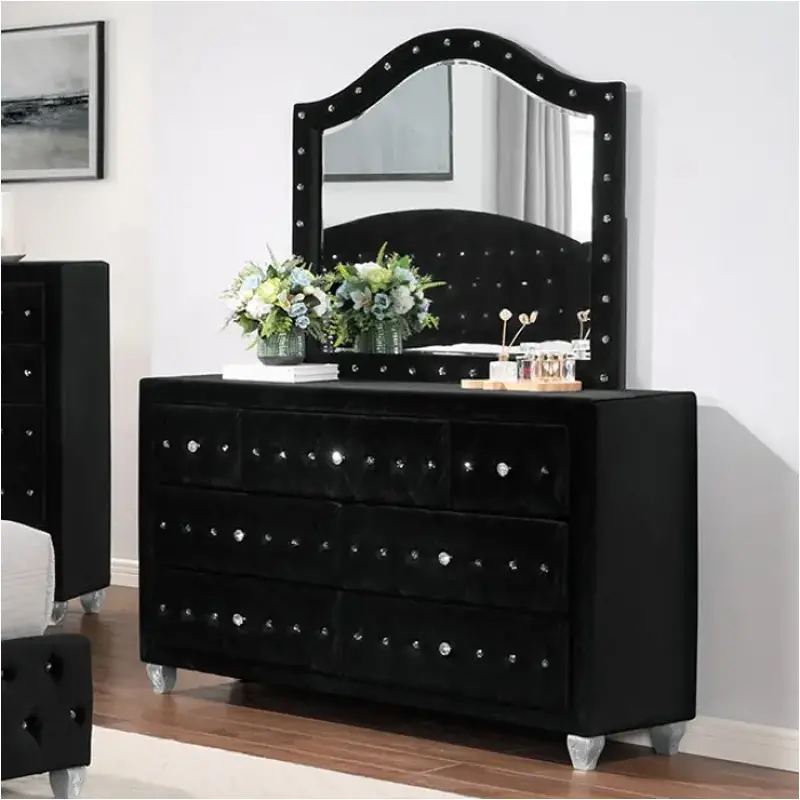 Cm7130bk-d Furniture Of America Zohar Bedroom Furniture Dresser