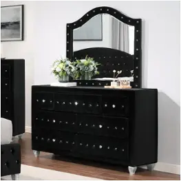 Cm7130bk-d Furniture Of America Zohar Bedroom Furniture Dresser
