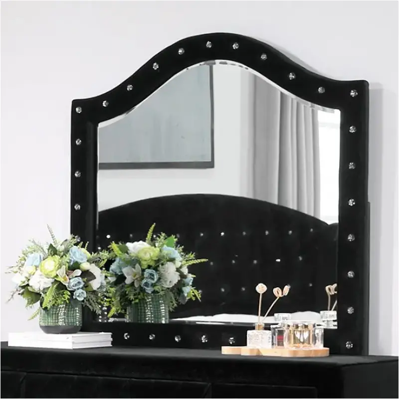 Cm7130bk-m Furniture Of America Zohar Bedroom Furniture Mirror