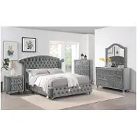 Cm7130gy-q Furniture Of America Zohar Bedroom Furniture Bed