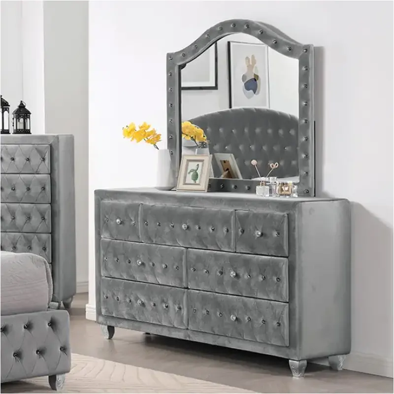 Cm7130gy-d Furniture Of America Zohar Bedroom Furniture Dresser