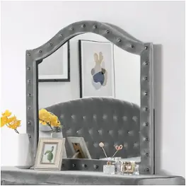 Cm7130gy-m Furniture Of America Zohar Bedroom Furniture Mirror