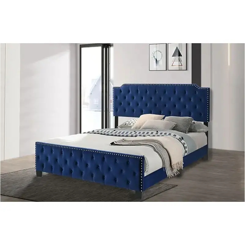 Cm7414nv-q Furniture Of America Charlize Bedroom Furniture Bed