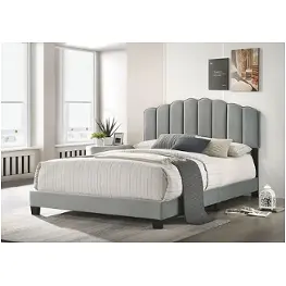 Cm7452gy-ek Furniture Of America Nerina Bedroom Furniture Bed