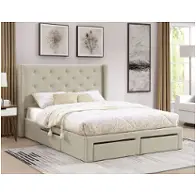 Foa7242bg-ek Furniture Of America Mitchelle Bedroom Furniture Bed