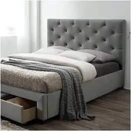 Cm7218gy-t Furniture Of America Sybella Bedroom Furniture Bed