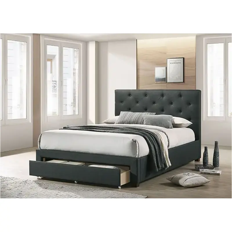 Cm7218dg-t Furniture Of America Sybella Bedroom Furniture Bed