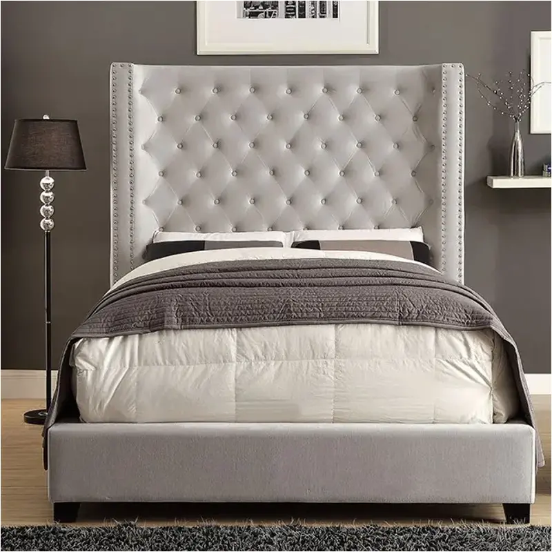 Cm7669iv-ck Furniture Of America Rosabelle Bedroom Furniture Bed