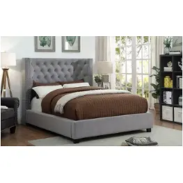 Cm7775gy-ck Furniture Of America Bedroom Furniture Bed