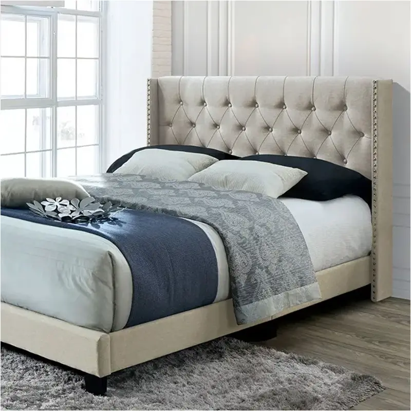 Cm7216bg-ek Furniture Of America Jenelle Bedroom Furniture Bed