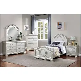 Cm7458sv-f Furniture Of America Alecia Bedroom Furniture Bed