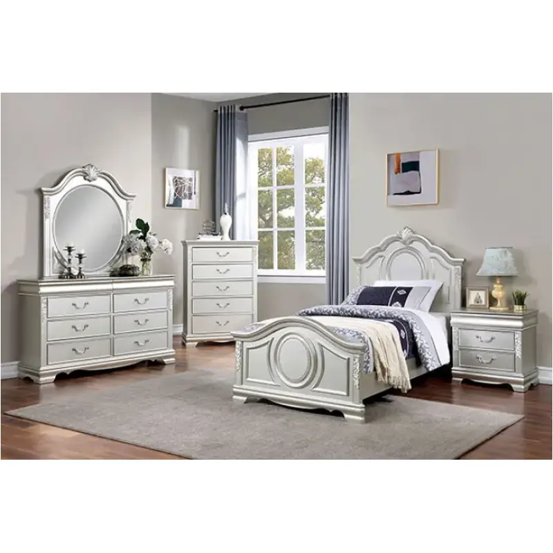 Cm7458sv-c Furniture Of America Alecia Bedroom Furniture Chest