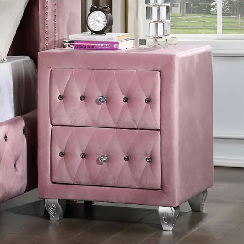 Cm7130pk-n Furniture Of America Zohar Bedroom Furniture Nightstand