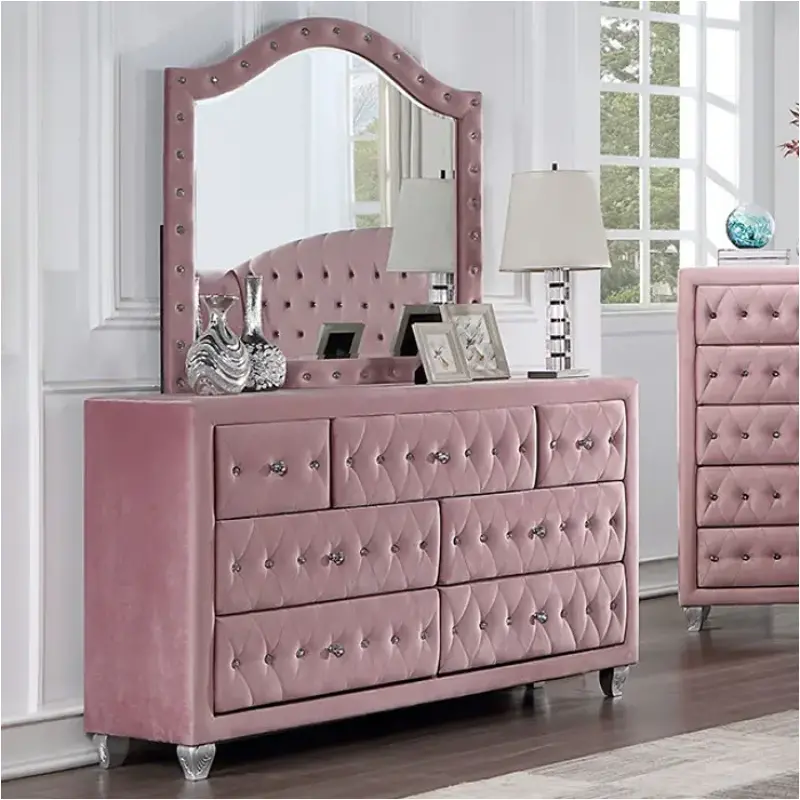 Cm7130pk-d Furniture Of America Zohar Bedroom Furniture Dresser