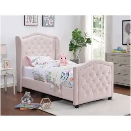 Cm7454pk-t Furniture Of America Kerran Bedroom Furniture Bed