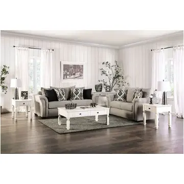 Sm6440-sf Furniture Of America Belsize Living Room Furniture Sofa