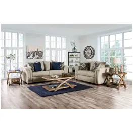 Sm6438-sf Furniture Of America Belsize Living Room Furniture Sofa
