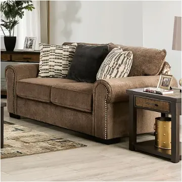 Sm1216-lv Furniture Of America Laredo Living Room Furniture Loveseat