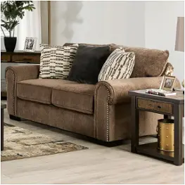 Sm1216-lv Furniture Of America Laredo Living Room Furniture Loveseat