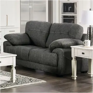 Em6722dg-lv Furniture Of America Canby Living Room Furniture Loveseat