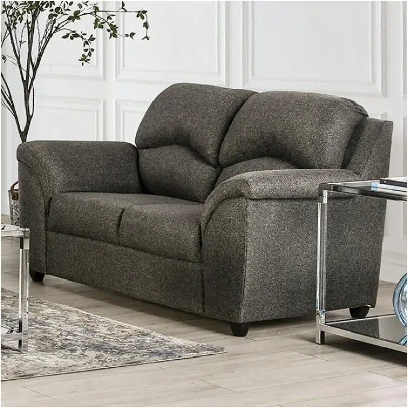 Em6720dg-lv Furniture Of America Meyrin Living Room Furniture Loveseat