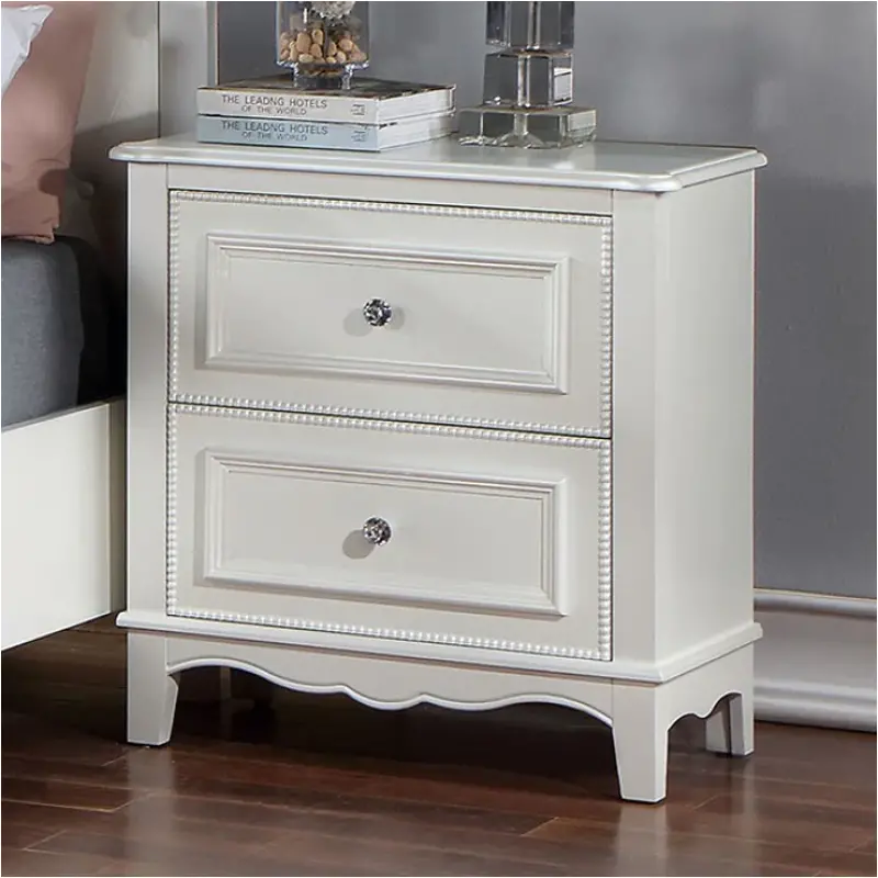 Cm7456wh-n Furniture Of America Cadence Bedroom Furniture Nightstand