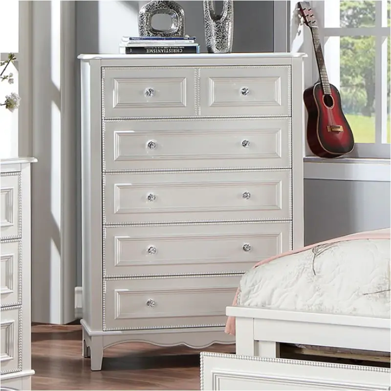 Cm7456wh-c Furniture Of America Cadence Bedroom Furniture Chest