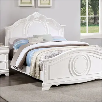 Cm7458wh-f Furniture Of America Alecia Bedroom Furniture Bed