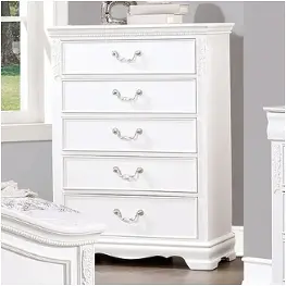 Cm7458wh-c Furniture Of America Alecia Bedroom Furniture Chest