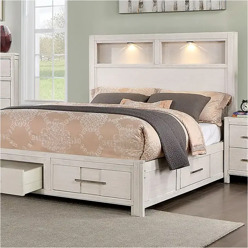 Cm7500wh-ek Furniture Of America Karla Bedroom Furniture Bed