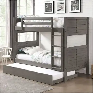 Cm-bk963t-gy Furniture Of America Hoople Bedroom Furniture Bed