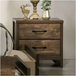 Cm7319wn-n Furniture Of America Duckworth Bedroom Furniture Nightstand