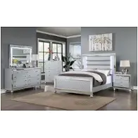 Cm7320sv-q Furniture Of America Calandria Bedroom Furniture Bed