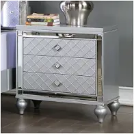 Cm7320sv-n Furniture Of America Calandria Bedroom Furniture Nightstand